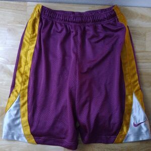 Vintage Nike Color Block Athletic Basketball Mesh Shorts